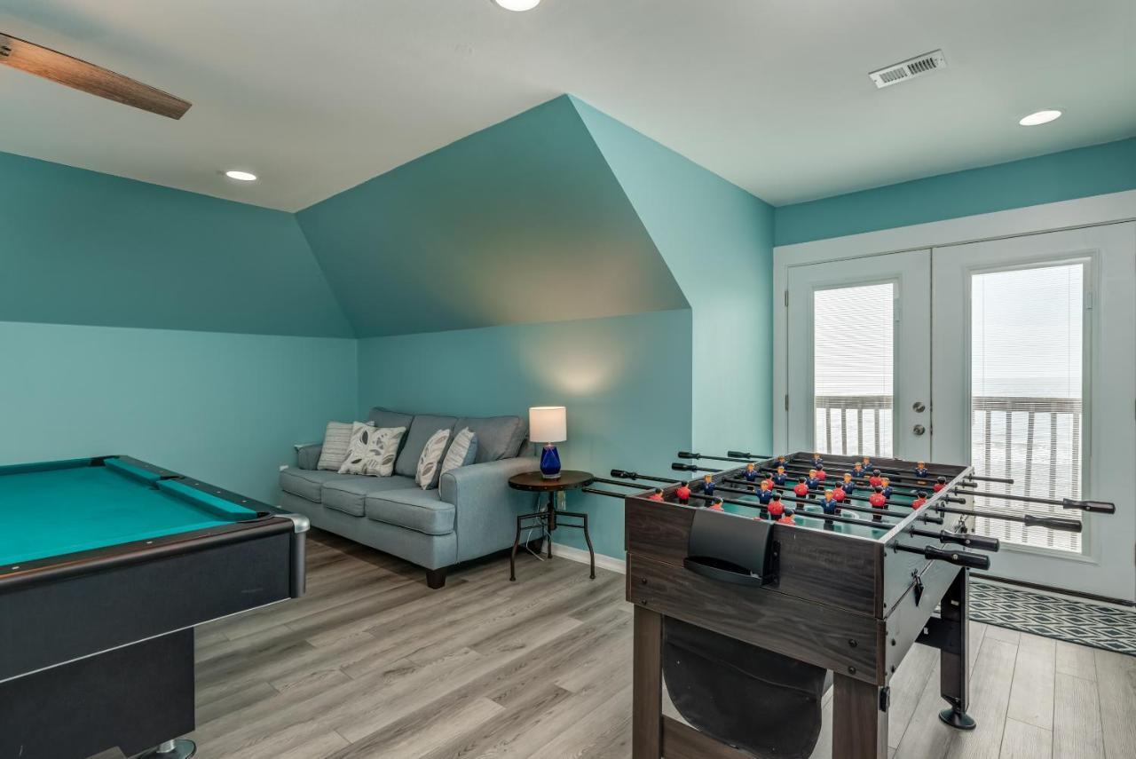 דופין איילנד Strand Castle - Gulf Front! An Ideal Layout With Game Room, Small Private Pool, And Roof Top Crow'S Nest! Home מראה חיצוני תמונה